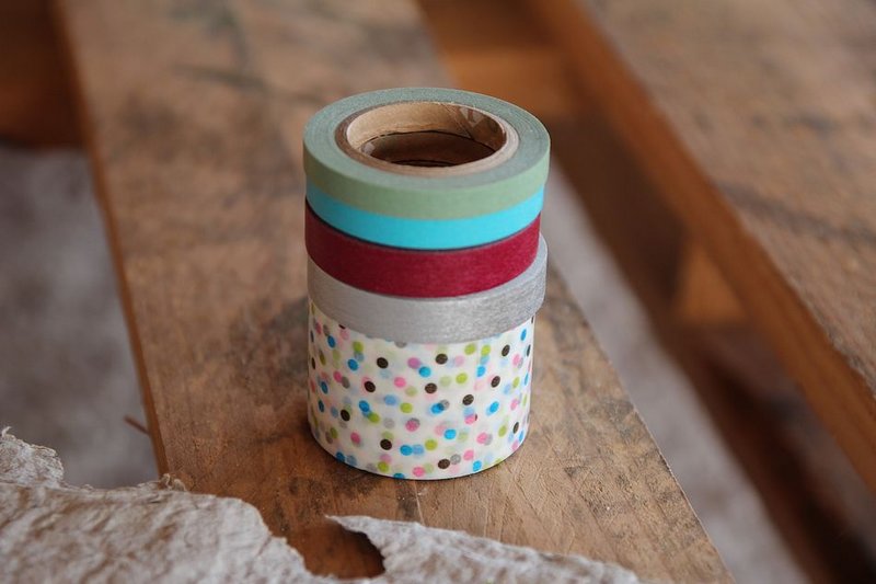Washi Tape Suite H 5er Set 