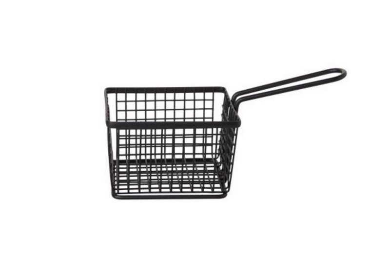 CosyTrendy Frittierkorb schwarz eckig 