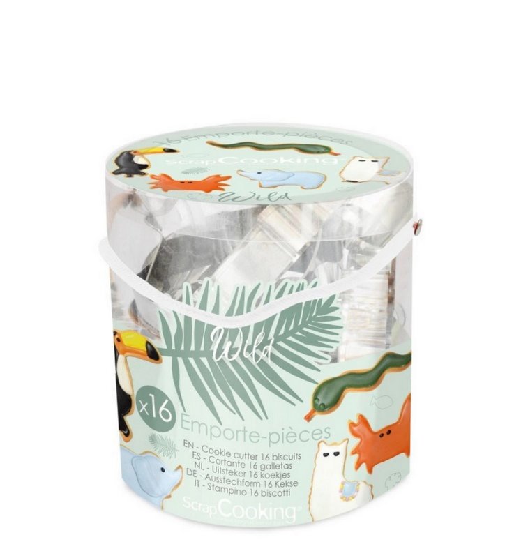 Scrap Cooking Ausstecher Wildtiere 
