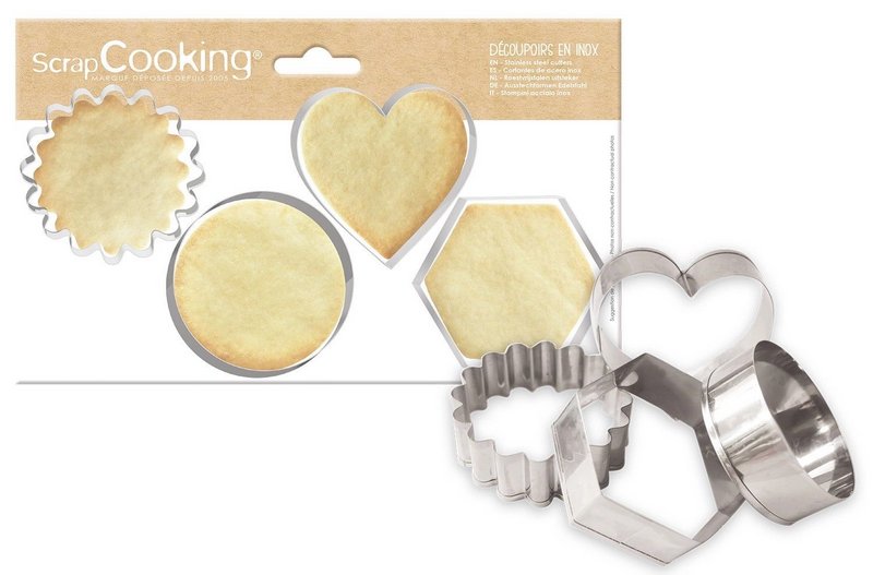 Scrap Cooking Ausstecher Edelstahl 