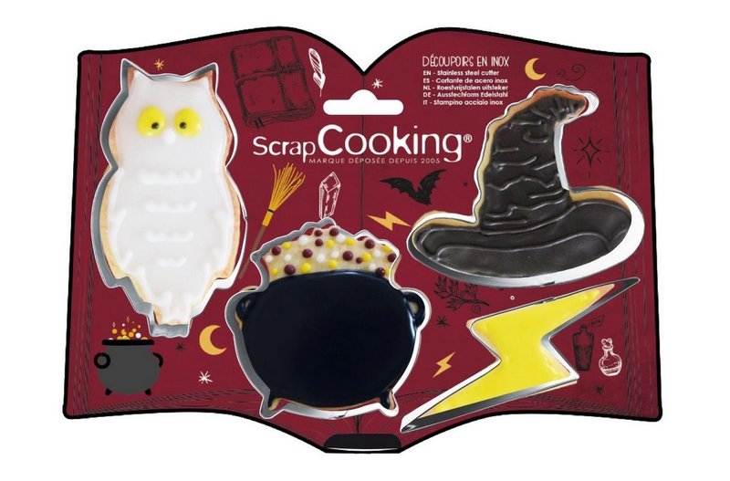 Scrap Cooking Ausstechformen Zauberei 