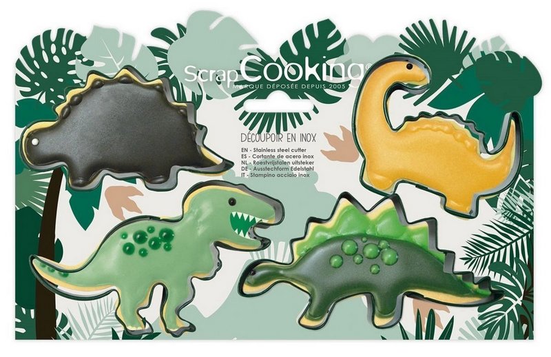 Scrap Cooking Ausstecher Dino 