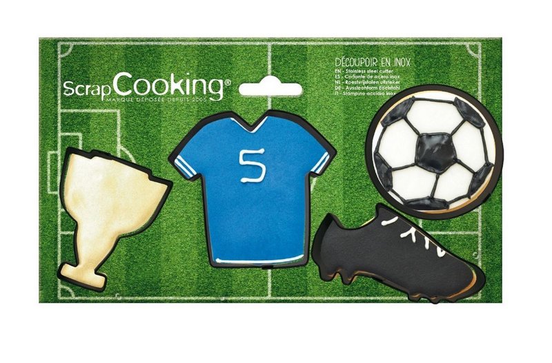 Scrap Cooking Keksausstecher Fussball 
