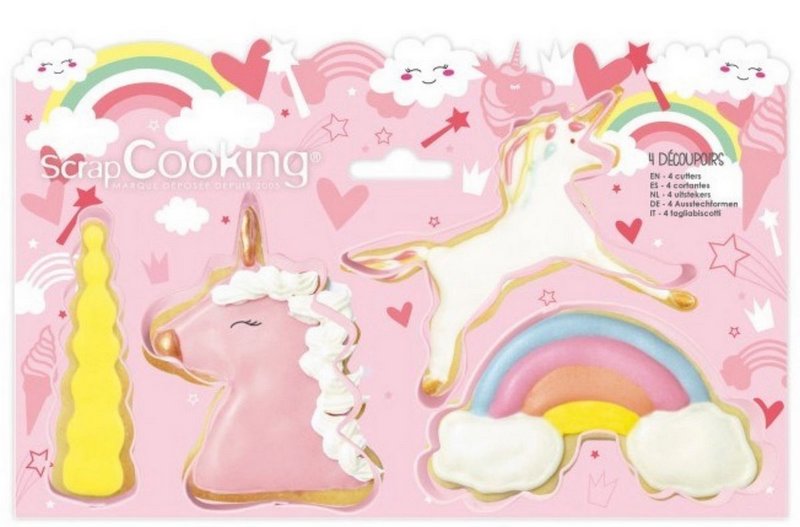 Scrap Cooking Ausstecher Einhorn 