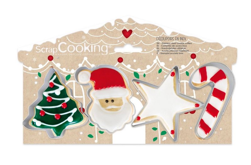 Scrap Cooking Ausstecher Weihnachten 