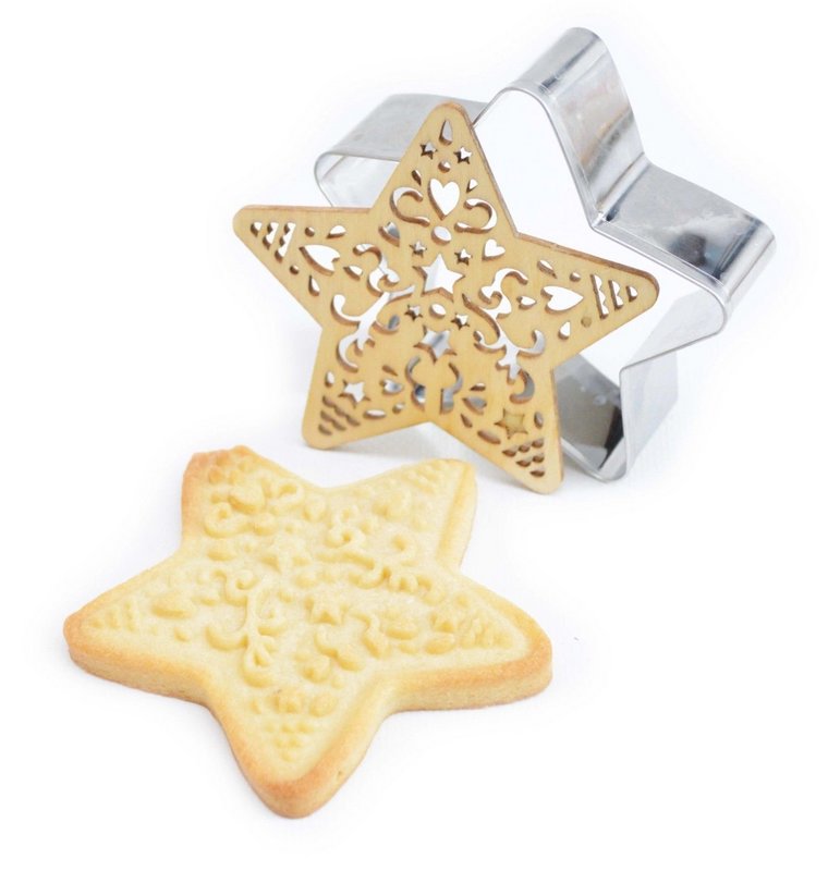Scrap Cooking Ausstecher und Präger Weihnachten 