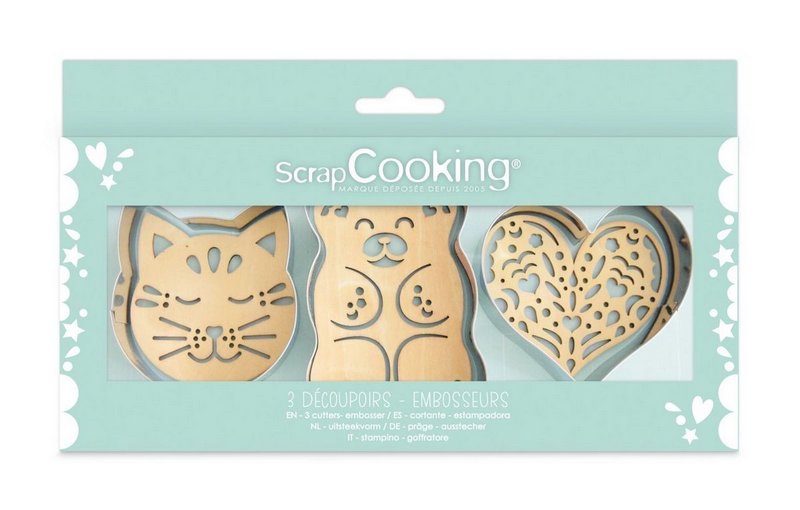 Scrap Cooking Ausstecher und Präger Classic 