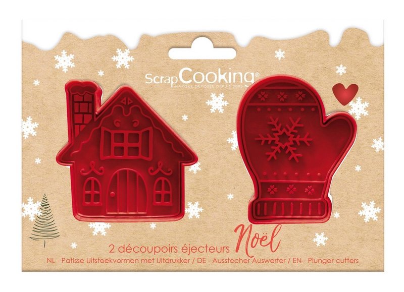 Scrap Cooking Ausstechformen Weihnachten 