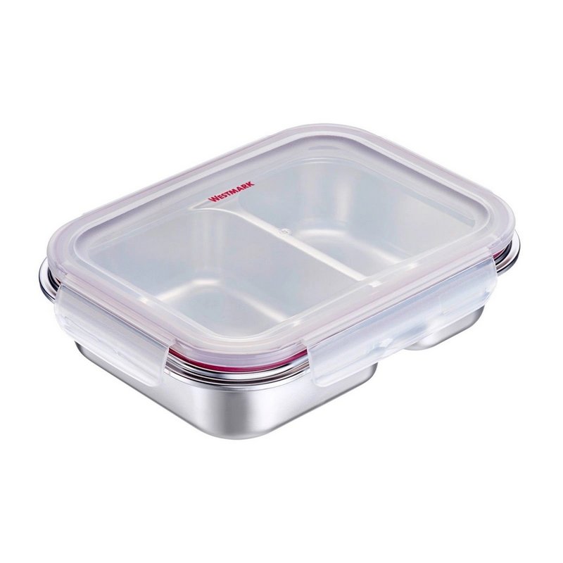 Westmark Lunch Box Edelstahl geteilt 