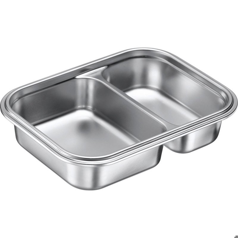 Westmark Lunch Box Edelstahl geteilt 