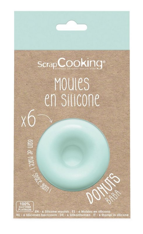 Scrap Cooking Silikonform Donuts 