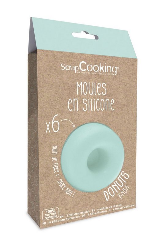 Scrap Cooking Silikonform Donuts 