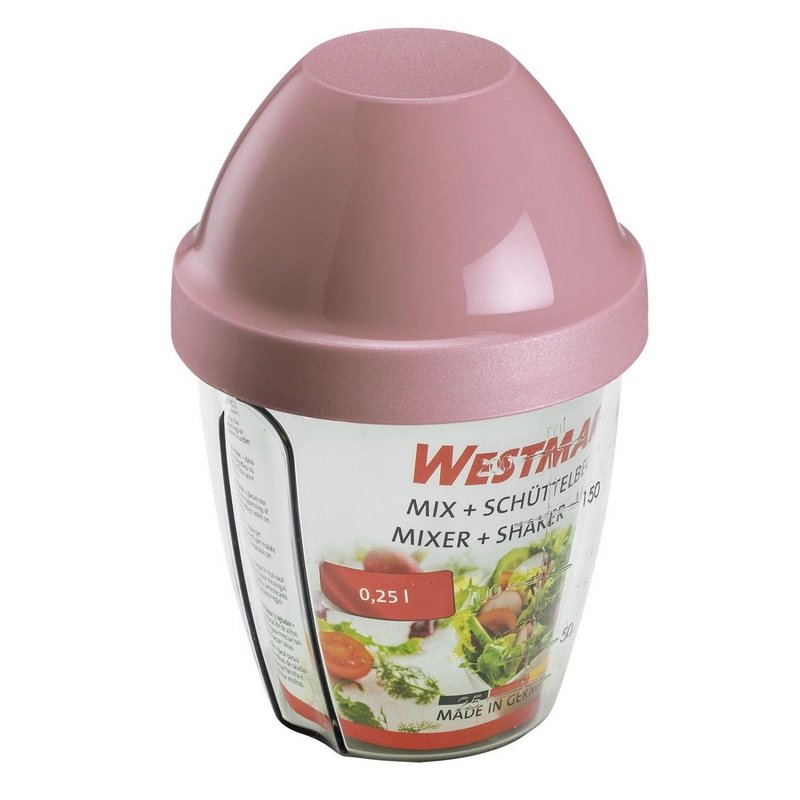 Westmark Mix Ei Schüttelbecher 0.25l rosa 