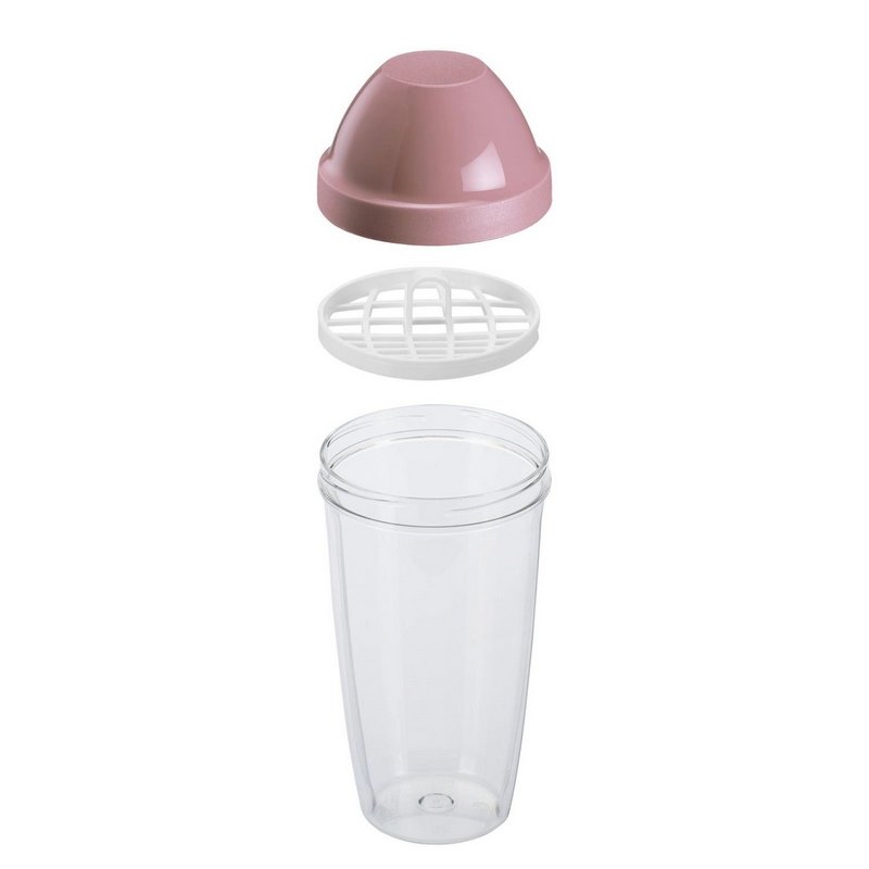 Westmark Schüttelbecher 0.5l rosa 