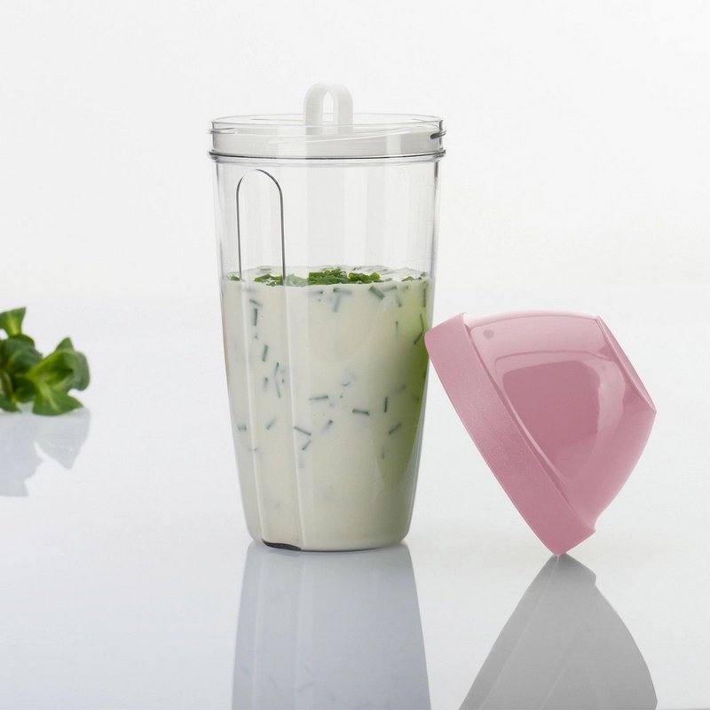 Westmark Schüttelbecher 0.5l rosa 