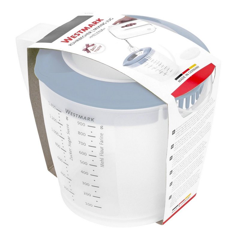 Westmark Rührbecher mit Deckel Helena 1.4l blau 