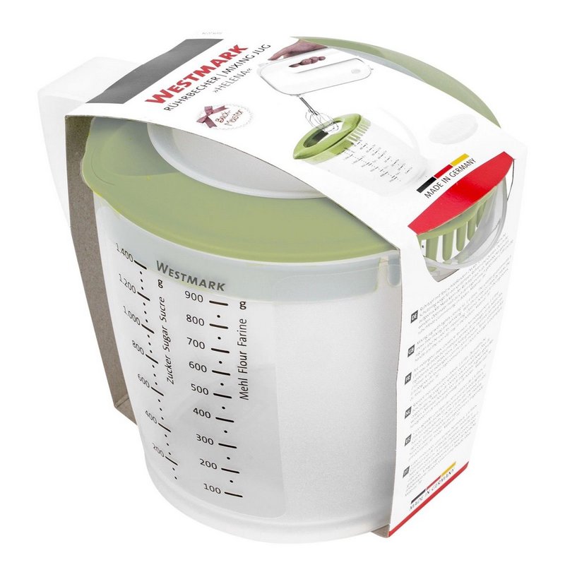 Westmark Rührbecher mit Deckel Helena 1.4l mint 