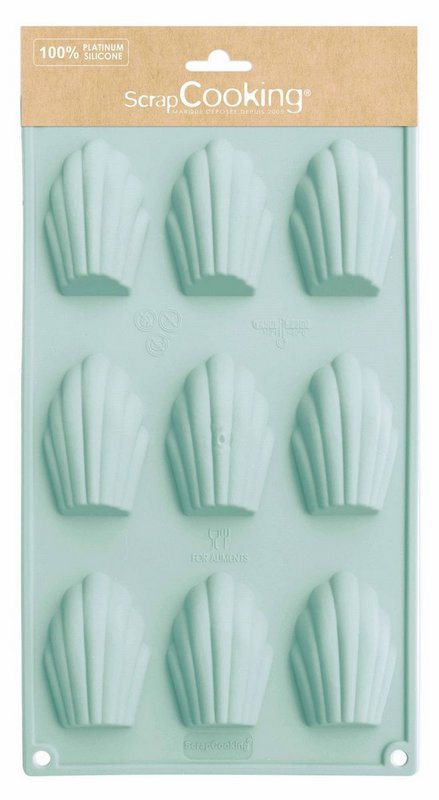 Scrap Cooking Silikonbackform Madeleines 