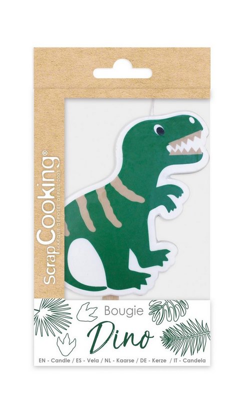 Scrap Cooking Kerze XXL Dino 
