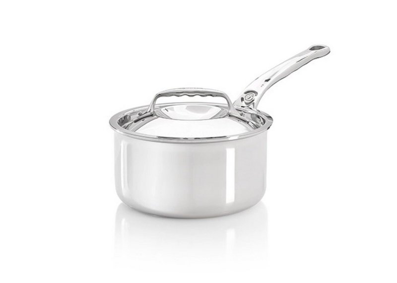 de Buyer Affinity Stielkasserolle mit Deckel 20cm Induktion 
