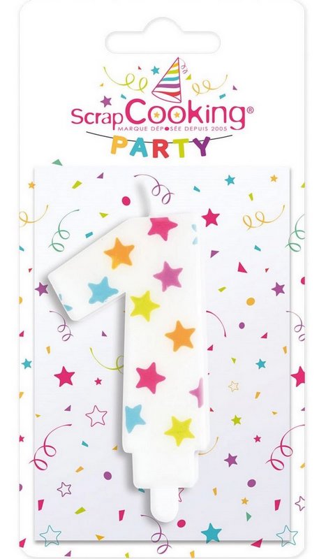 Scrap Cooking Kerze Nummer 1 