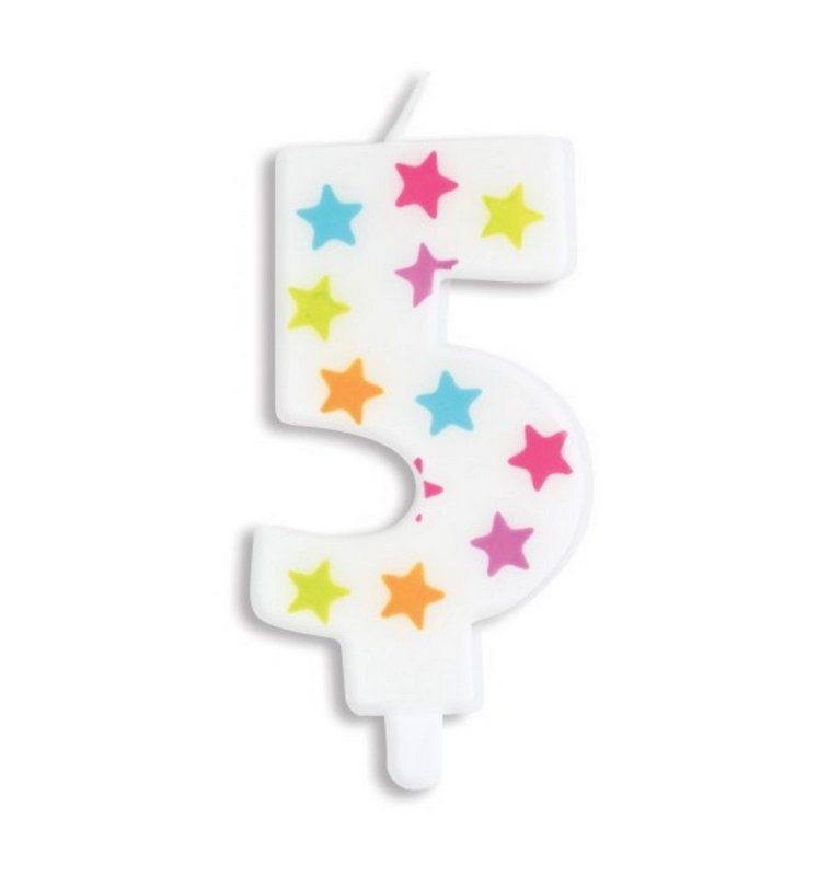 Scrap Cooking Kerze Nummer 5 