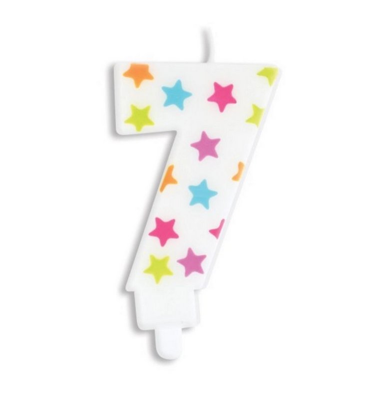 Scrap Cooking Kerze Nummer 7 