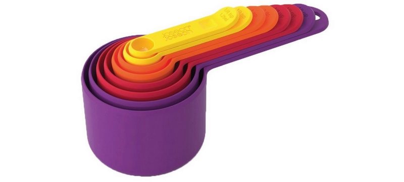 Joseph Joseph Nest Messlöffelset 8-tlg. mehrfarbig assortiert 17.3x7.7x8 