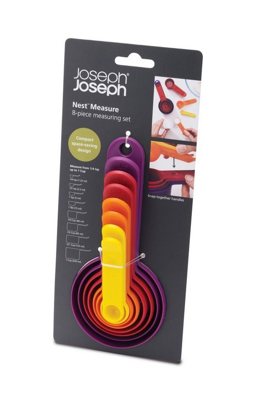 Joseph Joseph Nest Messlöffelset 8-tlg. mehrfarbig assortiert 17.3x7.7x8 