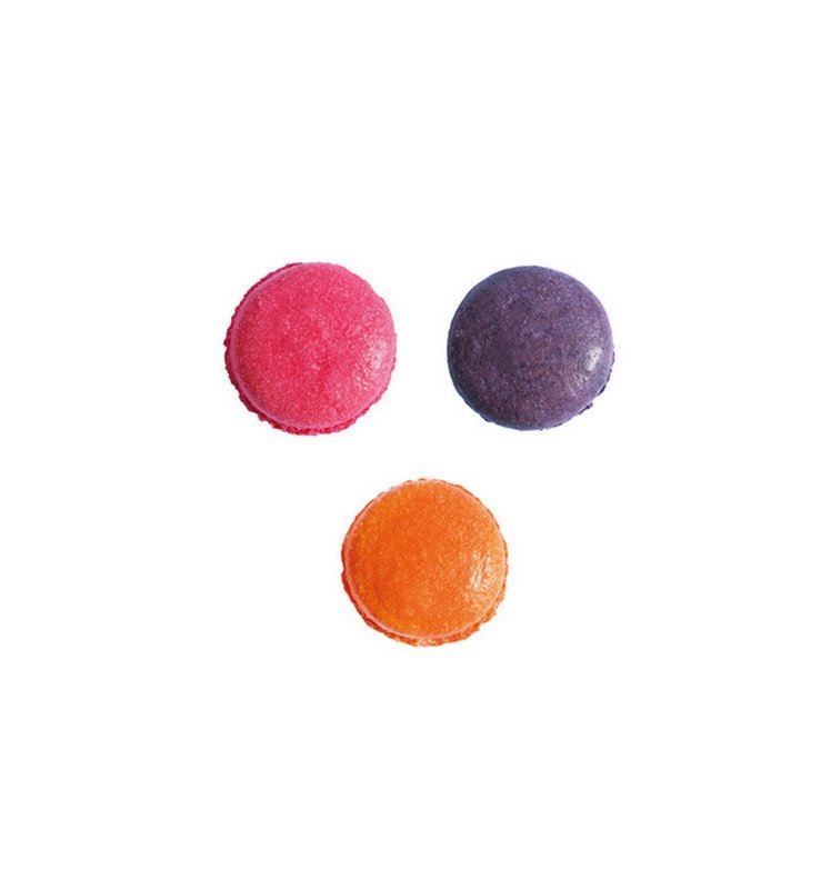 Scrap Cooking 3-tlg. Set Farbbpulver rose violett orange 3x5g 