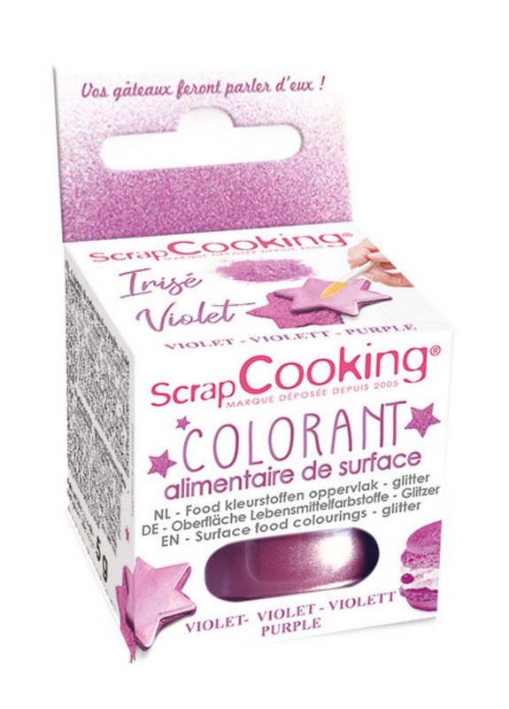 Scrap Cooking Farbpulver irisierend violette 