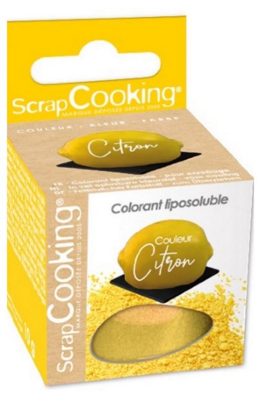 Scrap Cooking Farbpulver Zitrone 
