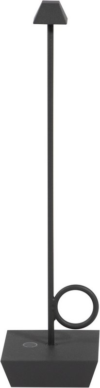 Abert Lampe Broggi Bugia grau 