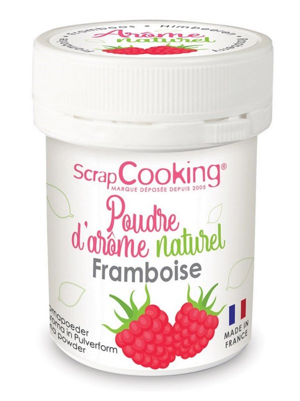 Scrap Cooking Natur Aroma Pulver Himbeere 15g 