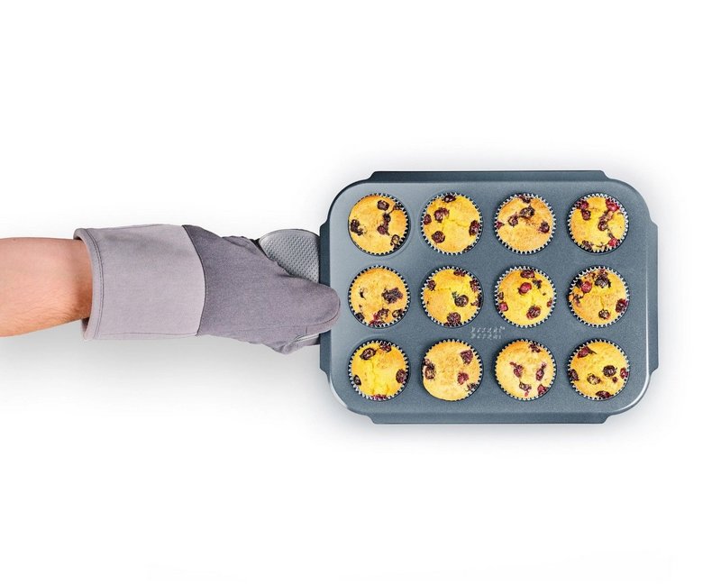 Joseph Joseph Nest Bake Backform 12 Muffins antihaftbeschichtet 