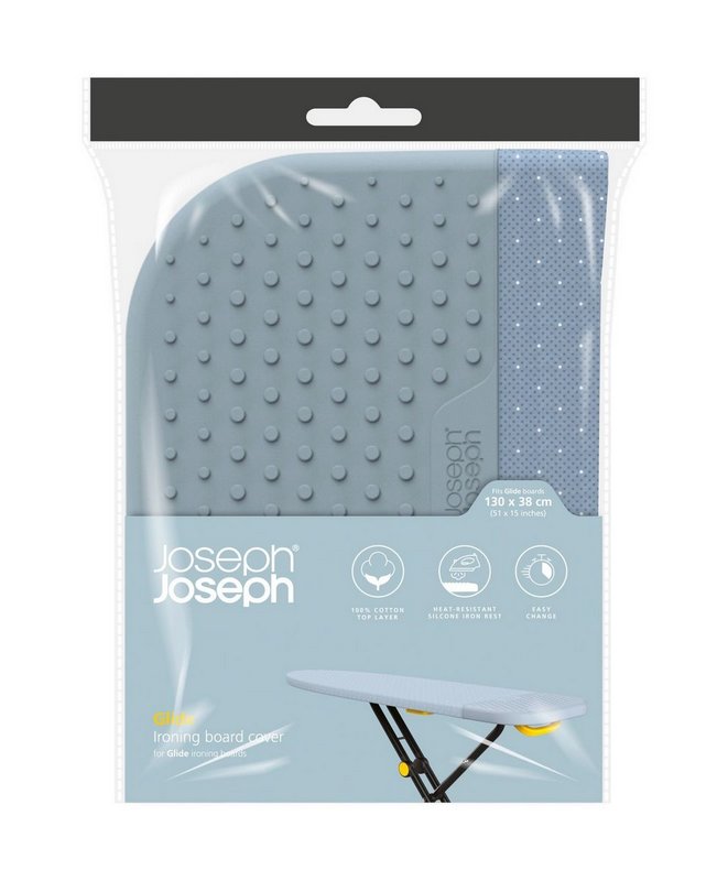 JosephJoseph Bügelbrettbezug Glide EasyStore grau gelb 