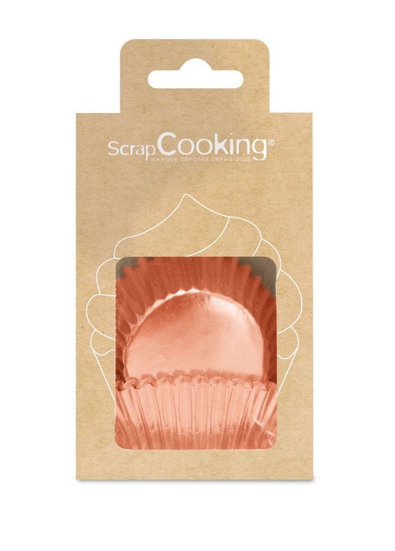 Scrap Cooking Cupcake Formen Rosé Gold 