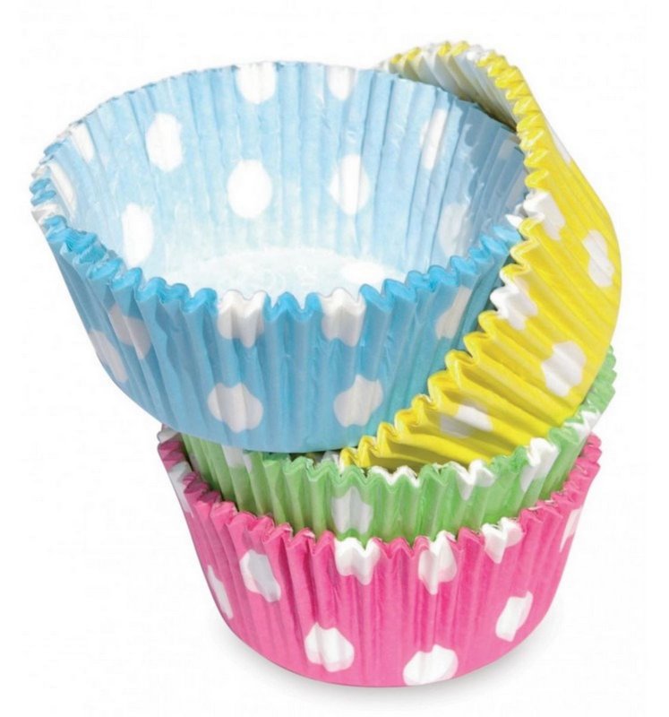 Scrap Cooking Papierförmchen gepunktet 