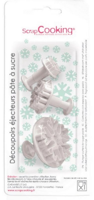 Scrap Cooking Ausstecher Schneeflocken 