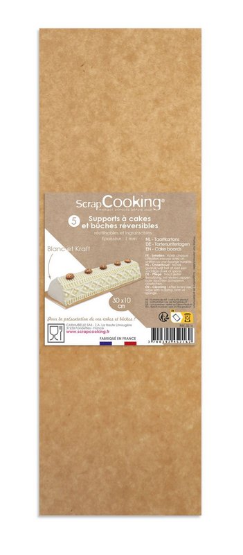 Scrap Cooking Kuchenunterlage Kraftpapier 