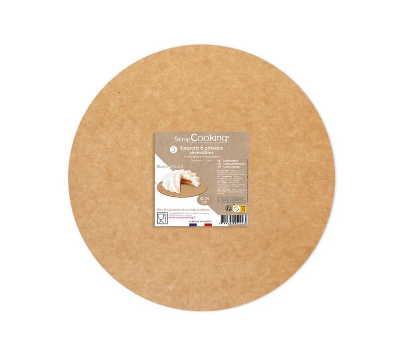 Scrap Cooking Kuchenunterlage Kraftpapier 