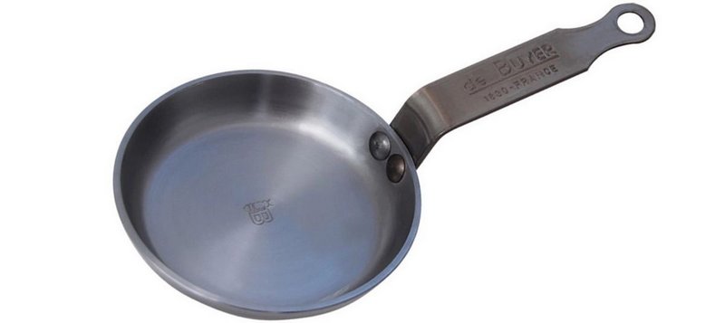 de Buyer Mineral B ELEMENT Blinis-Eisenpfännchen 12cm Induktion 