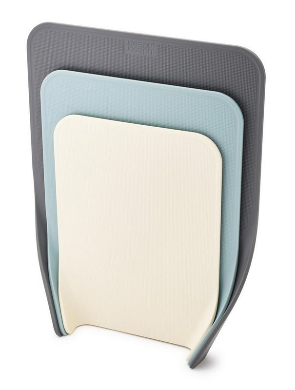 Joseph Joseph Nest grau blau Opal Schneidebretter 3-tlg 25.5x34x5.5cm 