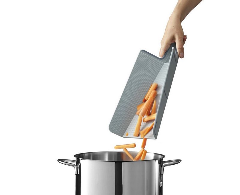 Joseph Joseph Chop2Pot Plus Faltbares Schneidebrett Blassblau 37.5x21.2cm 