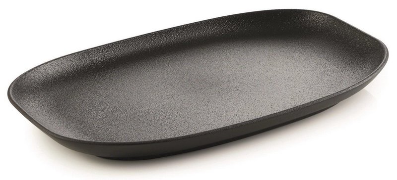 Revol Club Teller, 29x17.8x2.9cm, gusseisen-optik 