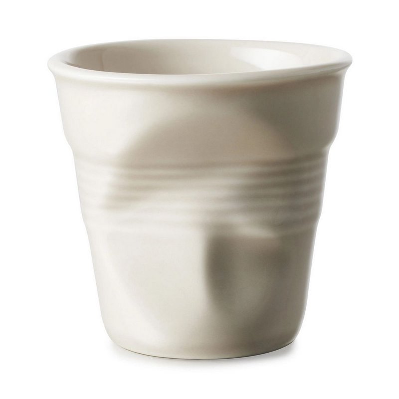 Revol Knitterbecher Espresso Grauer Kieselstein 8cl 