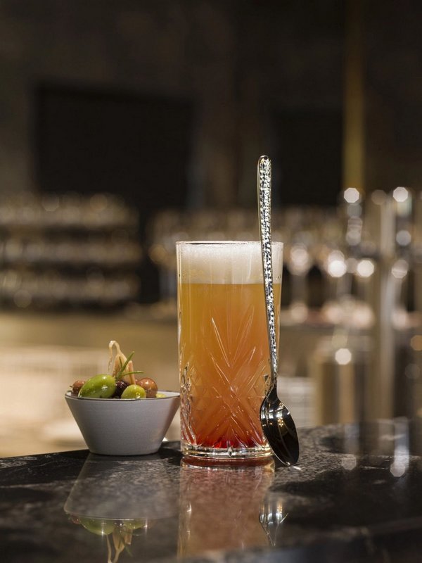 Revol Courchevel Cocktail- Eislöffel Edelstahl martele 