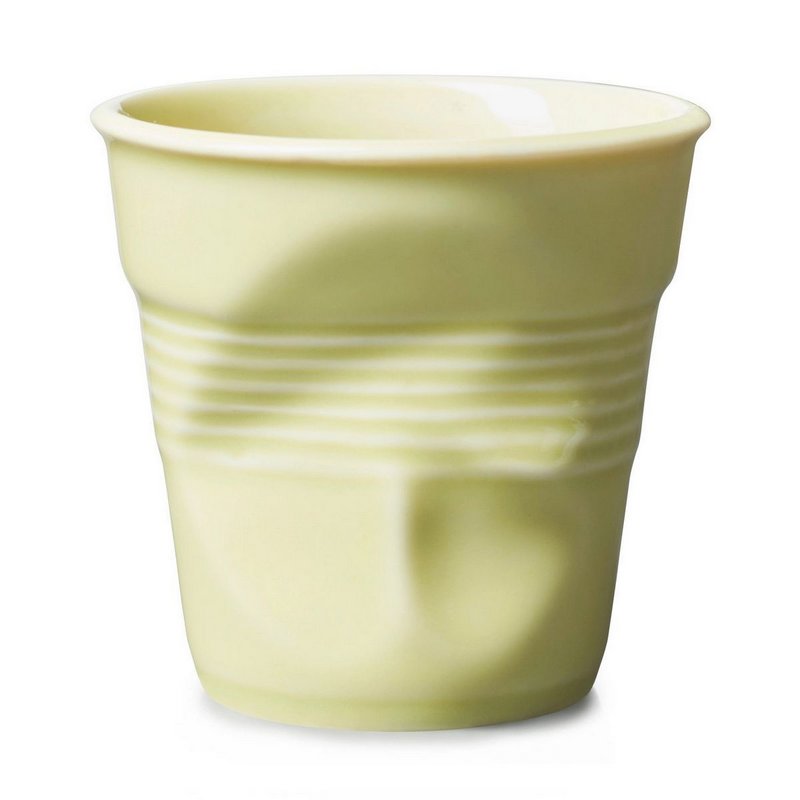 Revol Froisse Knitterbecher Espresso 8cl gelb 