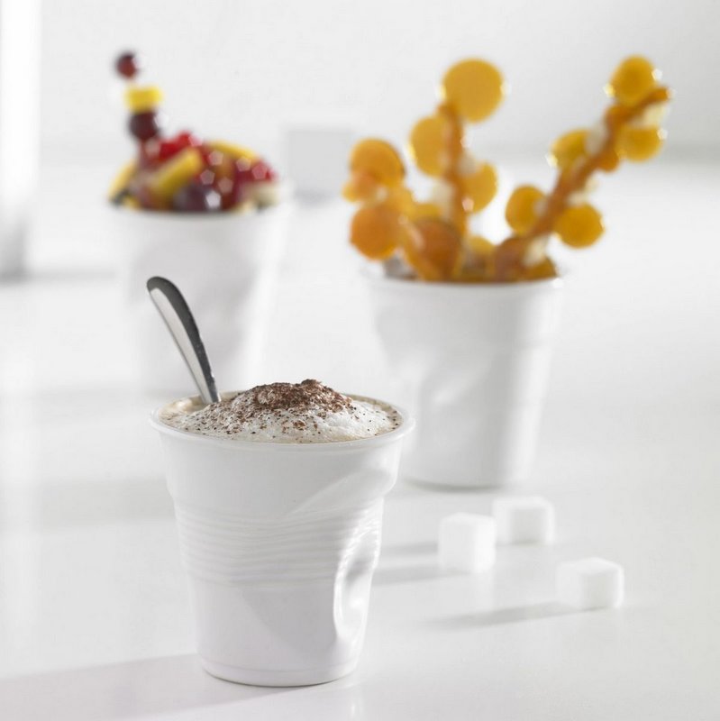 Revol Froisse Knitterbecher Cappuccino 18cl aurora rose 