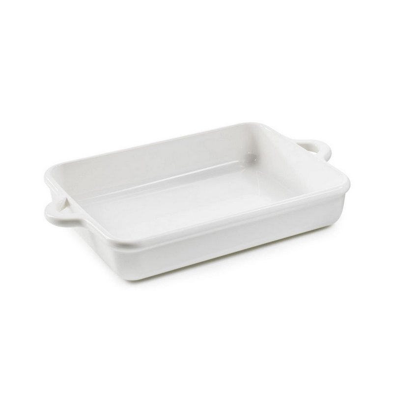 Revol Bombance Auflaufform für Induktion LxB34x25cm alab. weiss 
